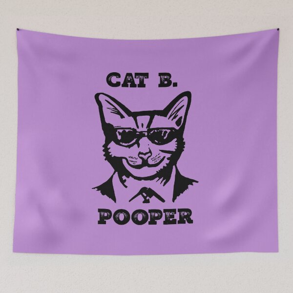 Item preview, Cat B. Pooper designed and sold by wildjellybeans.
