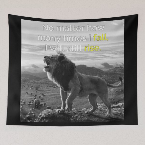 Item preview, No matter how many times i fall,i will still rise designed and sold by Shopster381.