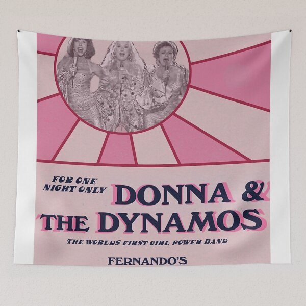 Item preview, Donna and the Dynamos poster Poster designed and sold by berrog45.