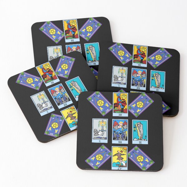 Item preview, Pixel Waite Tarot - Celtic Cross Spread 15 Design for T-shirts and accessories designed and sold by Pixel Waite.