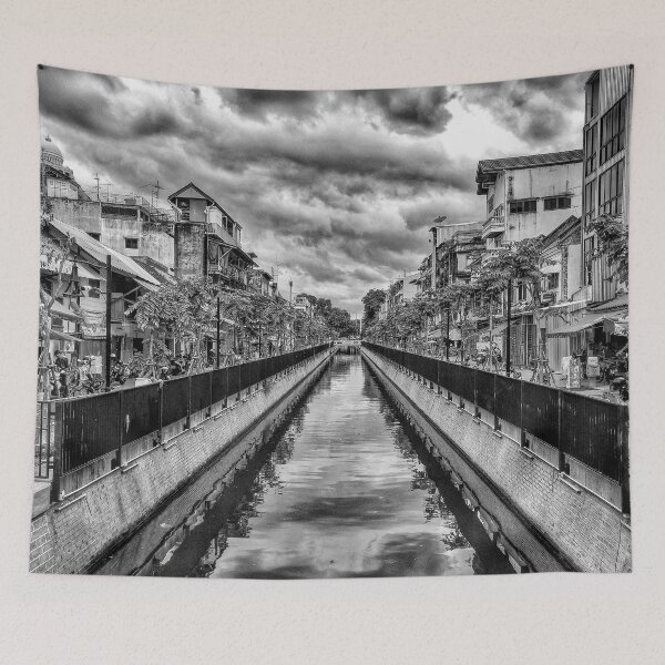 Item preview, Chinatown, Bangkok in Monochrome designed and sold by ylbartstudio.