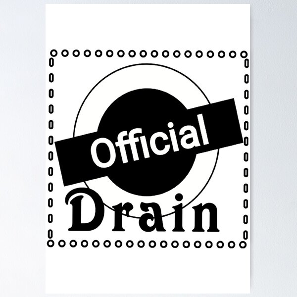 Item preview, Official drain _ official drain  designed and sold by NicholasShirley.