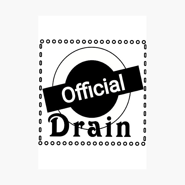 Item preview, Official drain _ official drain  designed and sold by NicholasShirley.