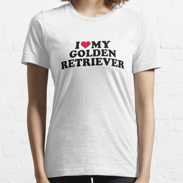 Item preview, I love my Golden Retriever designed and sold by Designzz.