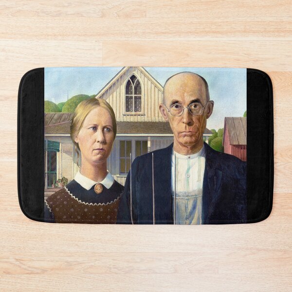Item preview, American Gothic by Grant Wood (1930)  designed and sold by IMPHives.