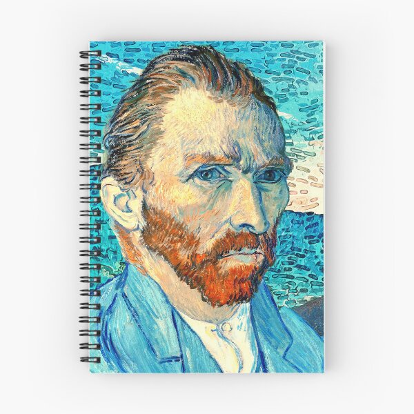 Item preview, Portraits of post-impressionist painters Cezanne, van Gogh and Gauguin  designed and sold by NickoPrints.