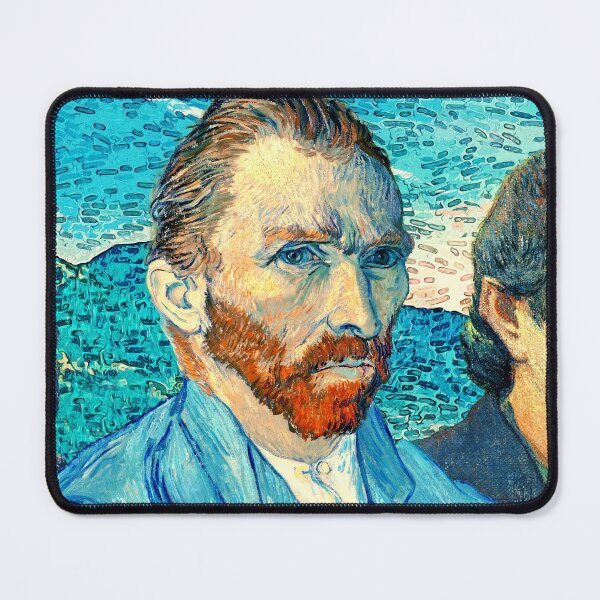 Item preview, Portraits of post-impressionist painters Cezanne, van Gogh and Gauguin  designed and sold by NickoPrints.