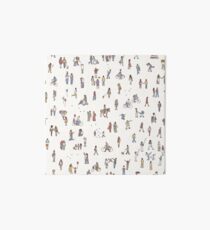 Tiny Pedestrians Art Board