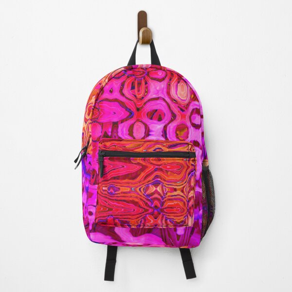 Item preview, Hippie Colors Abstract Eclectic Mix Heliotrope Magenta Red Pink Lilac Indigo Brown 1 of 4 designed and sold by Beachy.