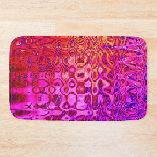 Item preview, Hippie Colors Abstract Eclectic Mix Heliotrope Magenta Red Pink Lilac Indigo Brown 1 of 4  designed and sold by Beachy.