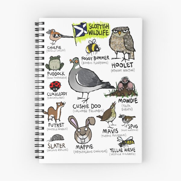 Item preview, Scottish Wildlife: a field guide designed and sold by dotmund.