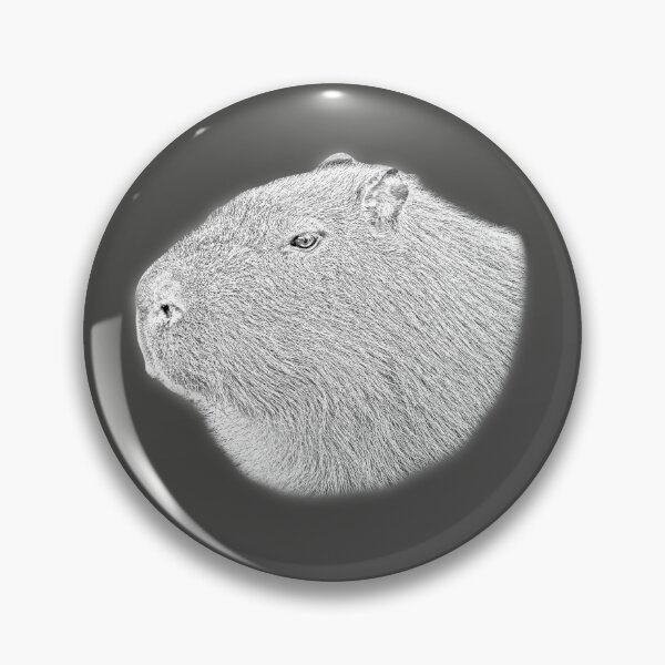 Item preview, Drawing of a Capybara Face designed and sold by Dalyndigital Photography.