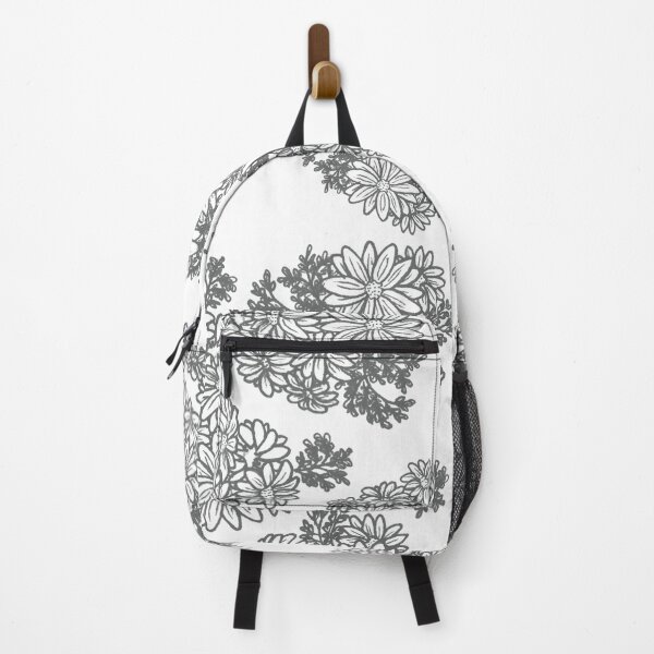 Item preview, daisy flower pattern in grey designed and sold by euise.
