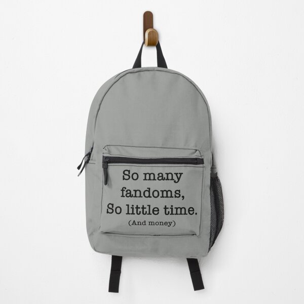 Item preview, Too many fandoms designed and sold by A-Little-Nerdy.