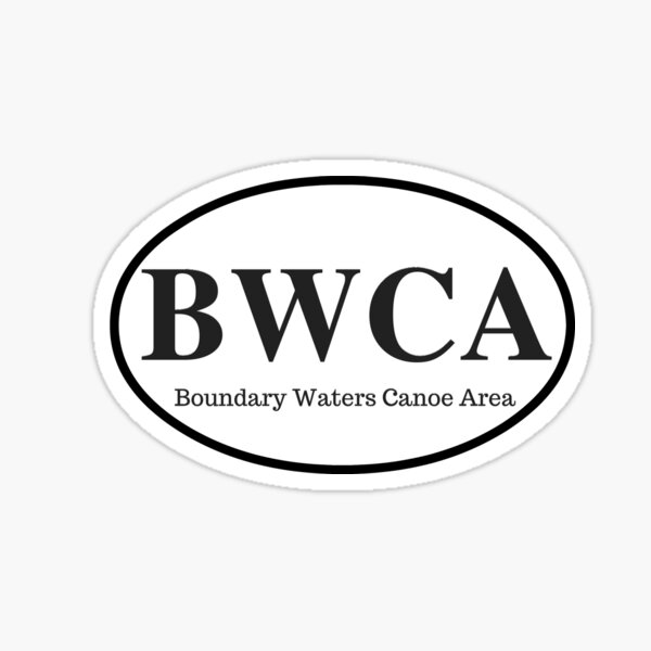 Boundary Waters Canoe Area Wilderness Sticker