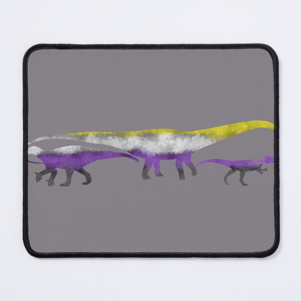 Item preview, Nonbinary Pride Dinosaurs designed and sold by Mina-Richards.