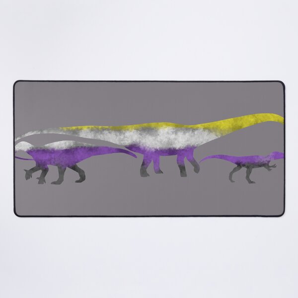 Item preview, Nonbinary Pride Dinosaurs designed and sold by Mina-Richards.