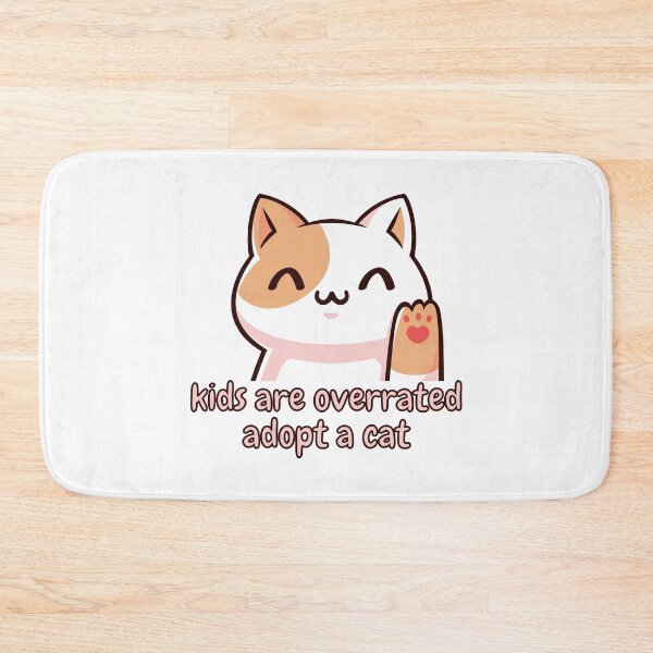 Item preview, Kids Are Overrated Adopt A Cat designed and sold by Creatoe.