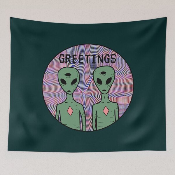 Item preview, ALIENS - Greetings Style 2    designed and sold by Fredland.