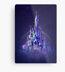 Magic Princess Fairytale Castle Kingdom Metal Print