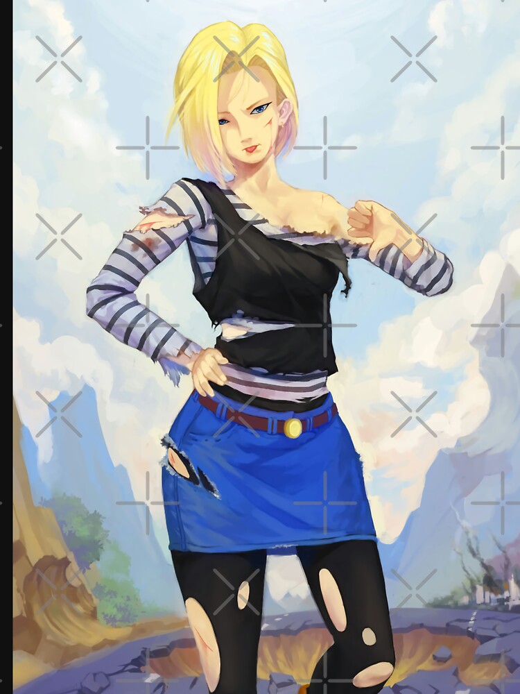 Android 18 Dragon Ball Japanese Poster for Sale by Allenfawnpal