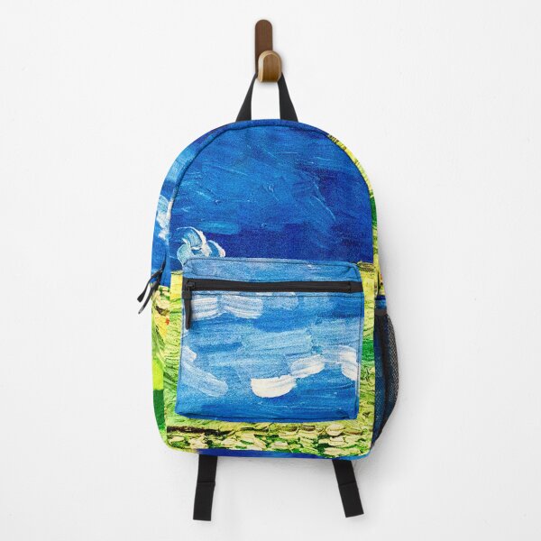 Item preview, Wheatfield Under Clouded Sky - Vincent van Gogh designed and sold by SimpleJoyStyle.
