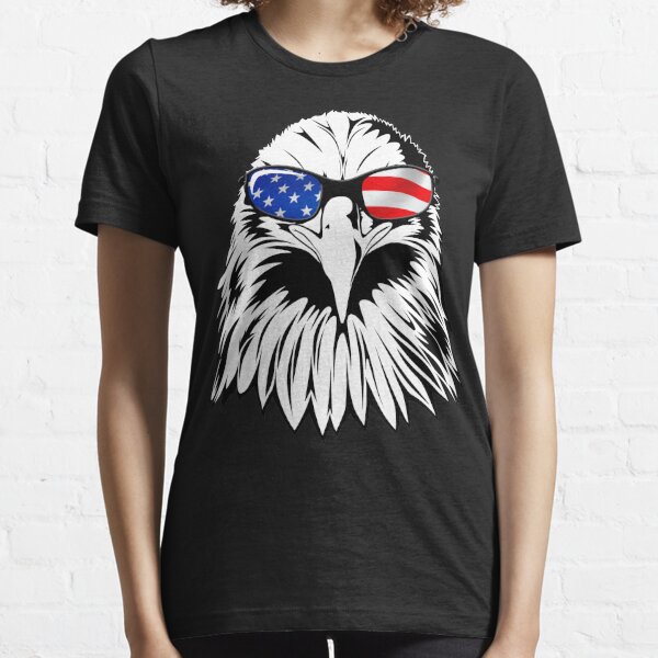 Patriotic Eagle America 4th of July American Flag T-shirt Essential T-Shirt