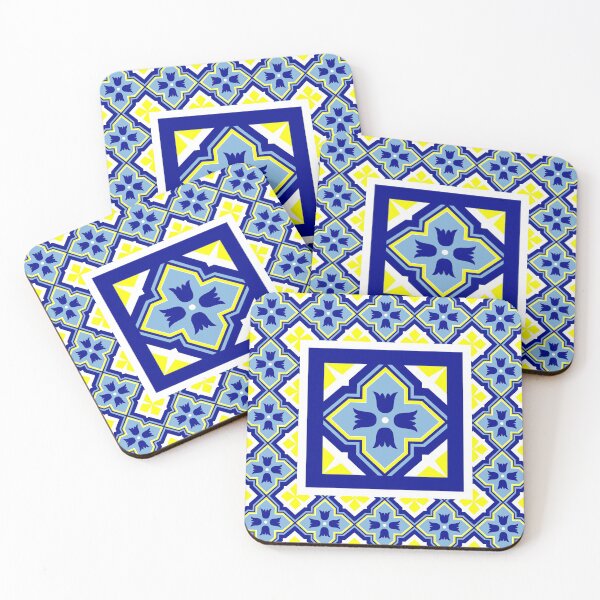 Item preview, Charming Azulejo Country Quilt Pattern designed and sold by Makanahele.
