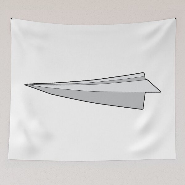 Item preview, Origami Paperplane Paper plane simple minimal art  designed and sold by alltheprints.