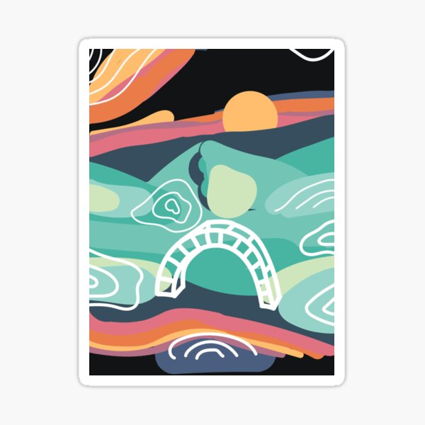 Artikel-Vorschau von Sonnenuntergang am Bonnaroo Arch, designt und verkauft von Fredland.