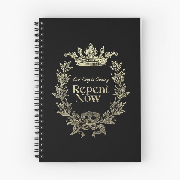 Item preview, Our King is Coming - Repent Now - Christian Bible Message designed and sold by Narrow-Path.