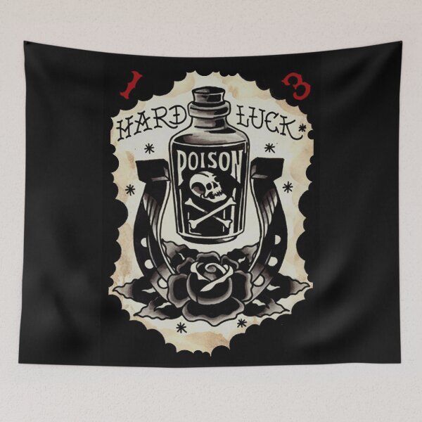 Item preview, hard luck horseshoe poison designed and sold by dtkfred.