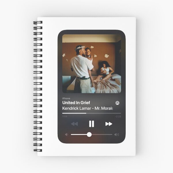 Item preview, mr morale and the big steppers | spotify music player designed and sold by zivad23.