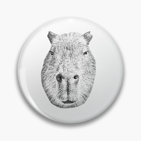 Item preview, Capybara face on! designed and sold by Dalyndigital Photography.