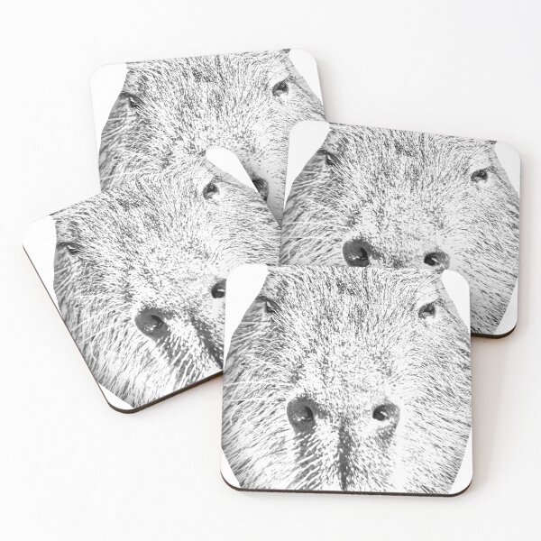 Item preview, Capybara face on! designed and sold by Dalyndigital Photography.