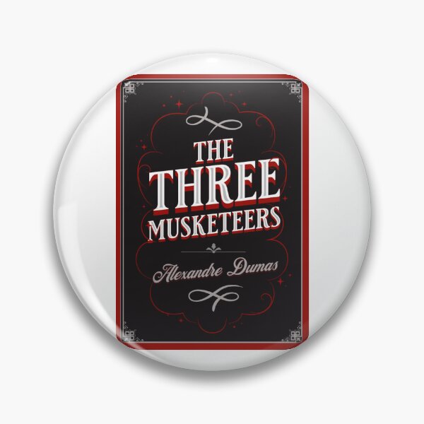 Item preview, The Three Musketeers - Alexandre Dumas Book Cover Art  designed and sold by Suyogsonar25.