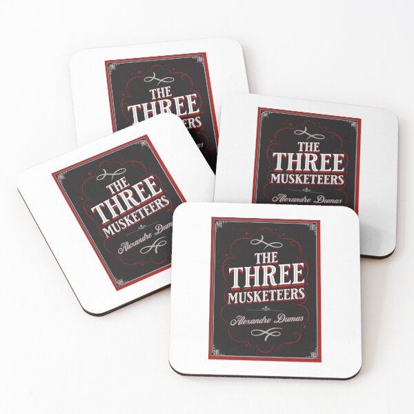 Item preview, The Three Musketeers - Alexandre Dumas Book Cover Art  designed and sold by Suyogsonar25.