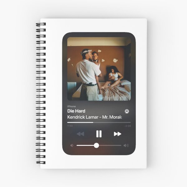 Item preview, mr morale and the big steppers | spotify music player designed and sold by zivad23.