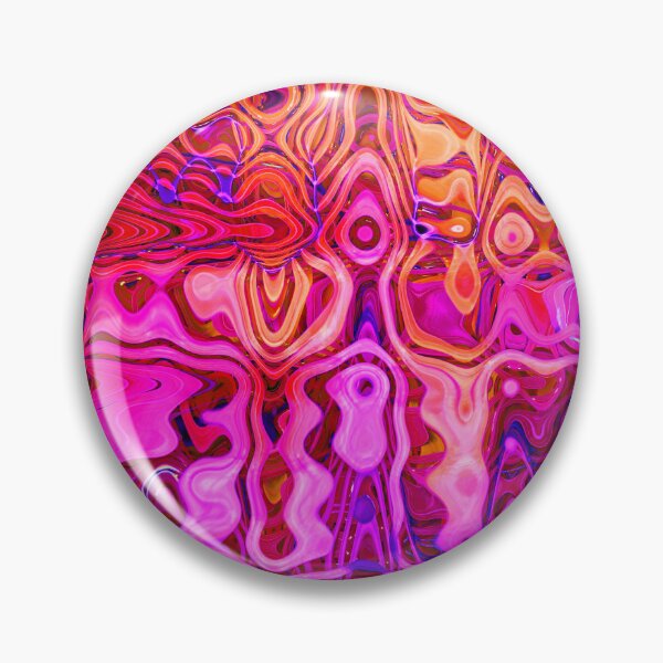 Item preview, Hippie Colors Abstract Eclectic Mix Heliotrope Magenta Red Pink Lilac Indigo Brown 2 of 4  designed and sold by Beachy.