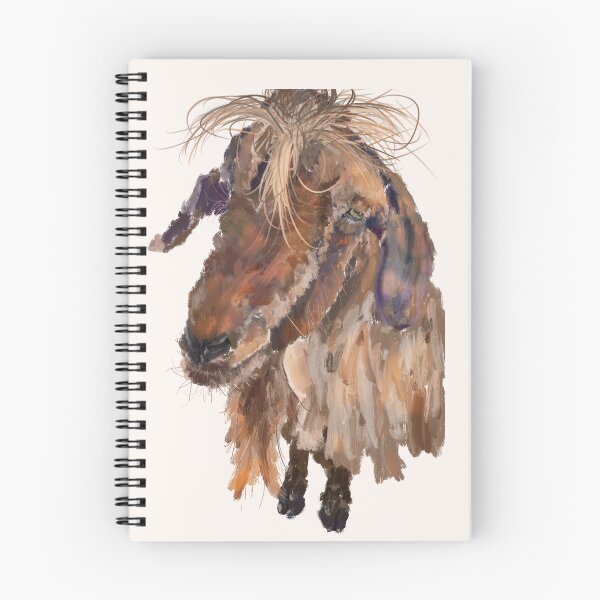 Item preview, Hairy goat designed and sold by Oliver Cavill.