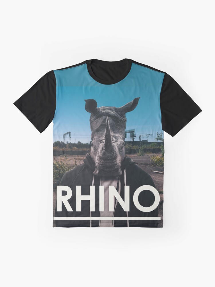 Alternate view of Rhino Album Art Cool Tees Graphic T-Shirt