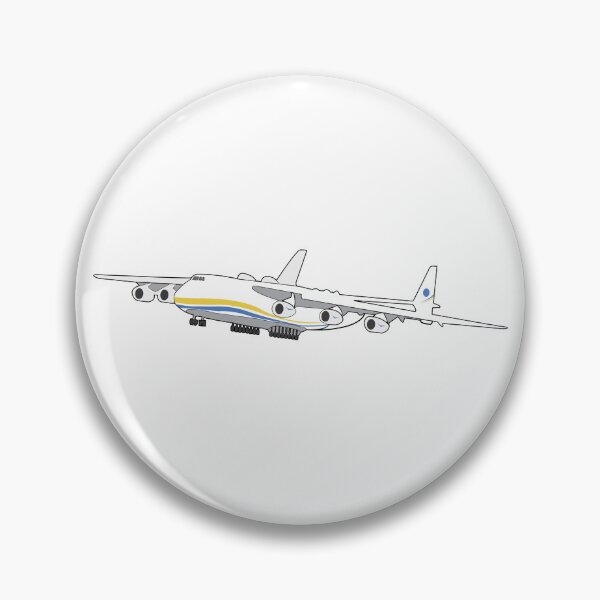 Item preview, Antonov 225 Mryia Ukraine Jumbo Jet Cargo Airplane designed and sold by alltheprints.