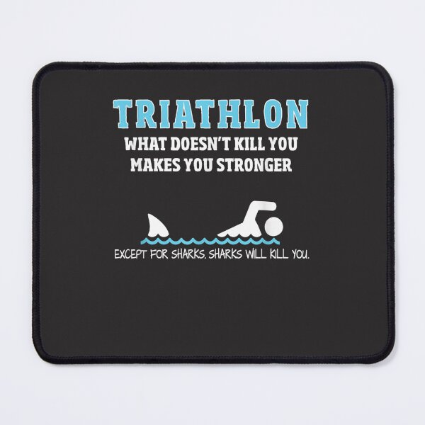 Item preview, Triathlon Funny Sharks Will Kill You designed and sold by BradyAnthony.