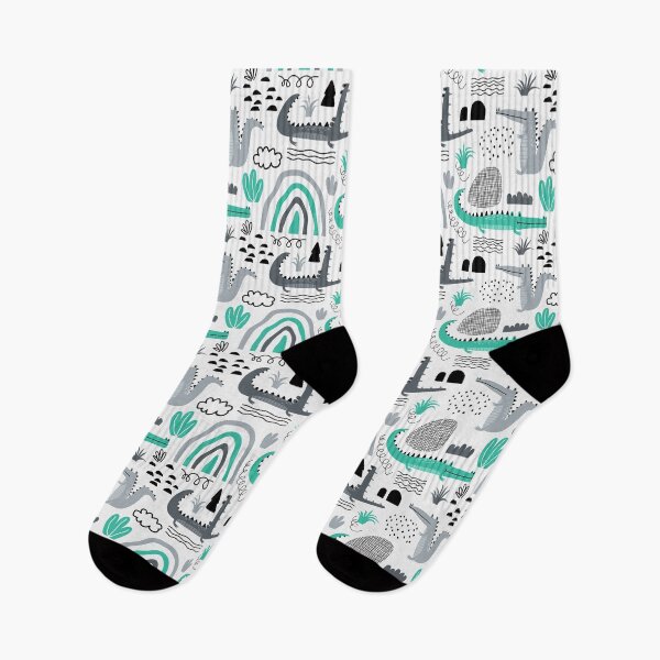 Item preview, Crocodile Seamless Pattern for Kids designed and sold by lordyswiss.