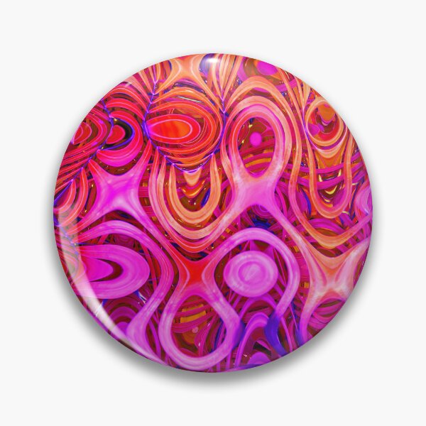 Item preview, Hippie Colors Abstract Eclectic Mix Heliotrope Magenta Red Pink Lilac Indigo Brown 3 of 4  designed and sold by Beachy.