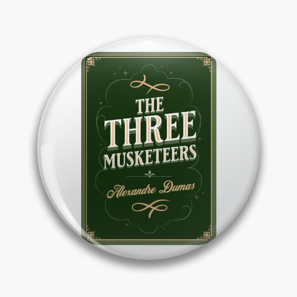 Item preview, The Three Musketeers - Alexandre Dumas Book Cover Art  designed and sold by Suyogsonar25.