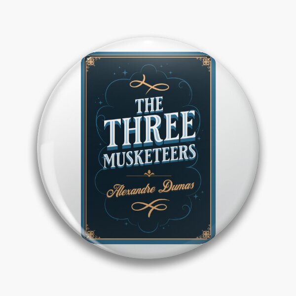 Item preview, The Three Musketeers - Alexandre Dumas Book Cover Art  designed and sold by Suyogsonar25.