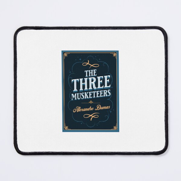 Item preview, The Three Musketeers - Alexandre Dumas Book Cover Art designed and sold by Suyogsonar25.