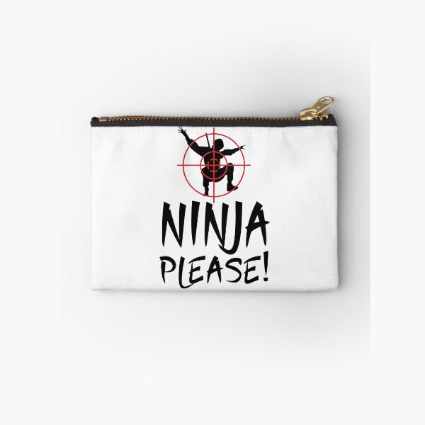 Item preview, Ninja Please! Ninja in Crosshairs Funny designed and sold by Cloud9hopper.