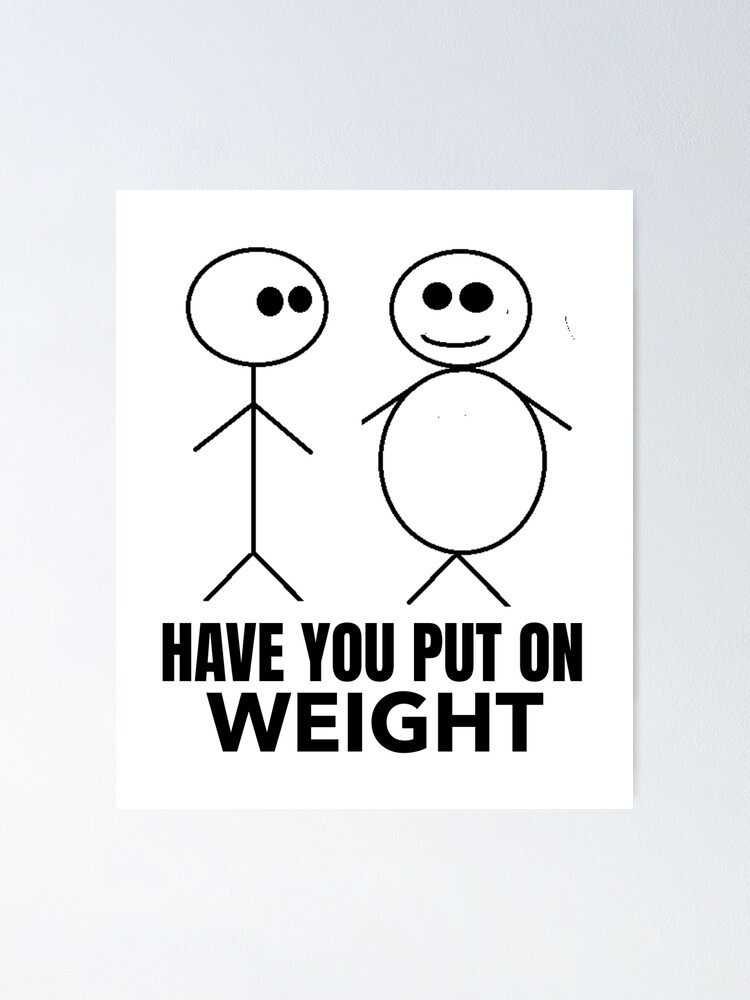 Weight Loss Tracker Poster Poster for Sale by sXePants